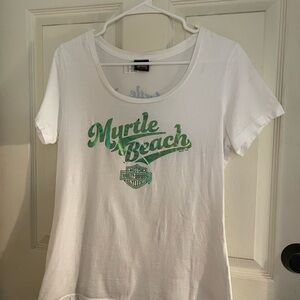 Harley-Davidson White T-Shirt